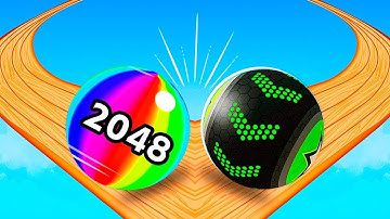 Going balls new speedrun gameplay level-299  -  2048 ball game new speedrun gameplay level-12-13