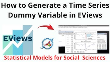 How to Create a Time Series Dummy Variable in EViews