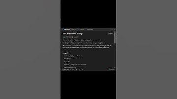 Isomorphic Strings | LeetCode #205 #leetcode #python #coding #programming #shorts