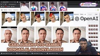 Ubah Gaya Rambut Dengan AI, Hasilnya Keren screenshot 4