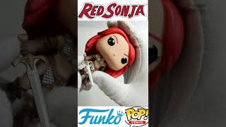chainmail bikini and wielding a sword. This Red Sonja Pop! Vinyl Figure #funkopop #funko #funkopops