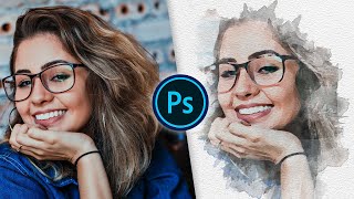 How to Create a Watercolor Painting Effect using Photoshop - Tutorial 01