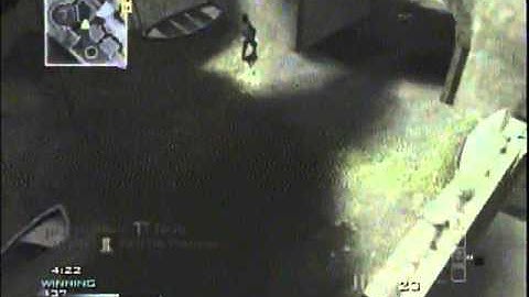 Wii COD MW3 Kill Confirmed : Seatown - MSR, MP9 -