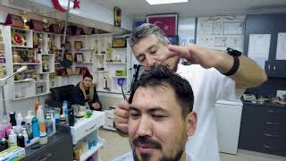 WONDER OF THE WORLD RELAXING TURKISH ASMR HAIR TRIMMING WITH MUNUR ONKAN