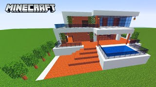 How to Build the Ultimate Modern House. Amazing house in the style of Hi-Tech in MINECRAFT.