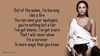 Demi Lovato - Warrior (Lyrics)