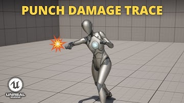 How to Make a Punch Damage Trace in Unreal Engine 5 (The Best Way)