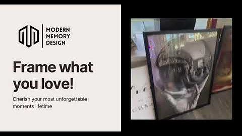 Picture frame store for custom framing in New Jersey www.ModernMemoryDesign.com • • • • • #Customfr