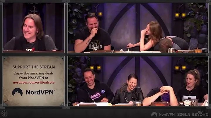the cast of critical role having breathing problem...
