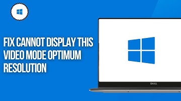 How To Fix Cannot Display This Video Mode Optimum Resolution 1280x1024 60hz Error (Easy Solution)