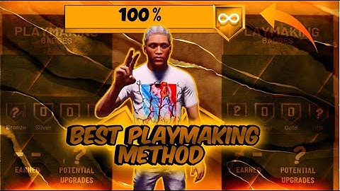 BEST PLAYMAKING BADGE METHOD IN 2K22 GET ALL PLAYMAKING BADGES IN 30 MINUTES