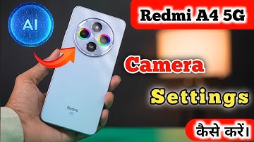 Redmi A4 5G Camera Tips & Tricks ,Redmi A4 5G Camera Full Screen Setting Keise karen,camera Setting