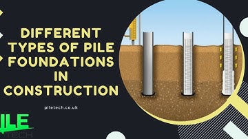 Pile foundations - When to use a pile foundation on structures.