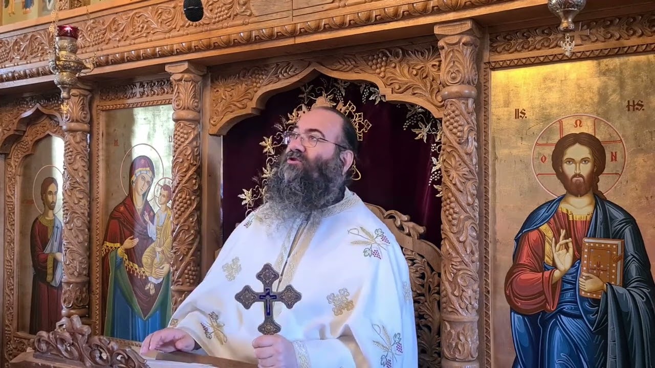 Ieromonahul Macarie Banu - Predică la Evanghelia zilei (16 septembrie 2022)