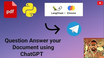 Custom PDF file Question Answer + ChatGPT + Langchain +  Telegram
