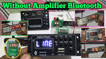 Amplifier Bluetooth Module | All Types BT USB kit  | Electronics Verma