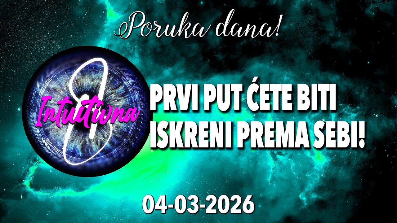 🌟PRVI PUT ĆETE BITI ISKRENI PREMA SEBI!📩04.03.2026.🌟 Tarot citanje 🔮  @Intuitivna8