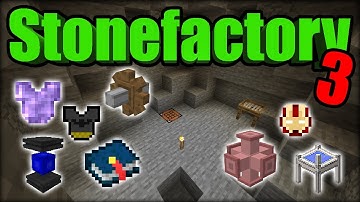 Stonefactory Modpack V3 Minecraft PE (MCPE) Bedrock Edition Addon