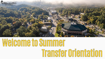 Welcome to Summer Transfer Orientation (with Transfer Student Mentor, Maggie Begick)