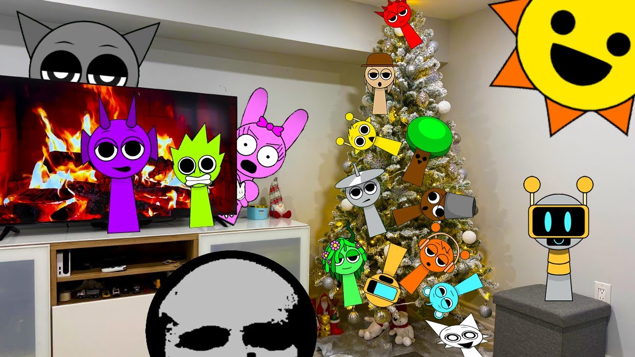 Я нашёл фигурки Спранки, спрятанные в моей рождественской ёлке… Как они сюда попали? 🎄