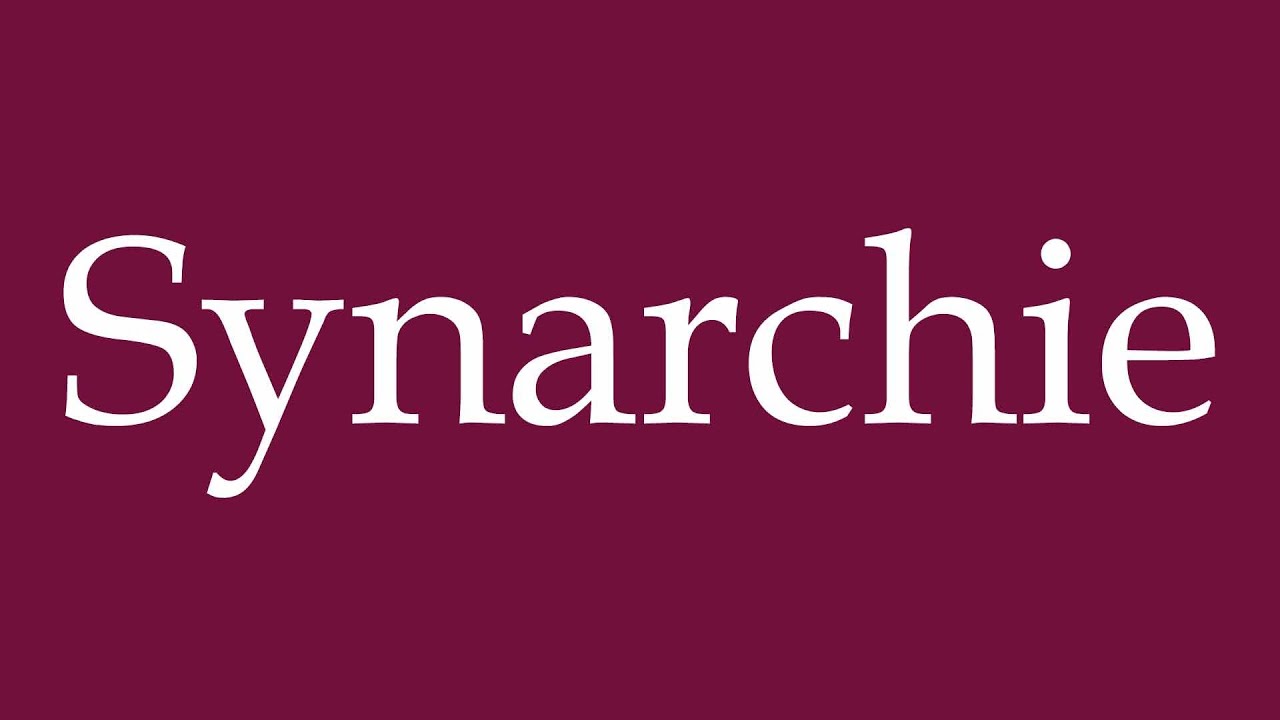 Synarchy How to Pronounce ''Synarchie'' (Synarchy) Correctly in German - YouTube