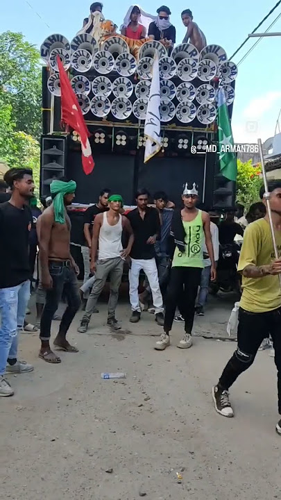 shah akhada dj sahil raj Hajipur Muharram 2024