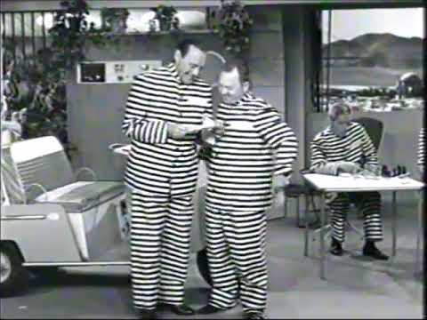 Ernie Kovacs - Jack Benny, Mickey Rooney - "The Jack Benny Show" - Modern  Prison Sketch - 1962