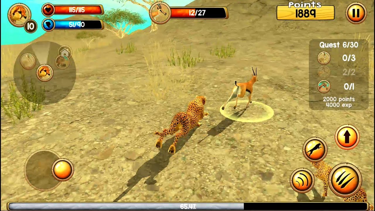 Wild Cheetah Sim 3D APK para Android - Download