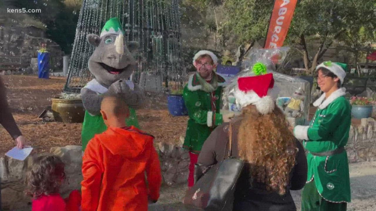 San Antonio Zoo celebrates 1 millionth visitor - YouTube