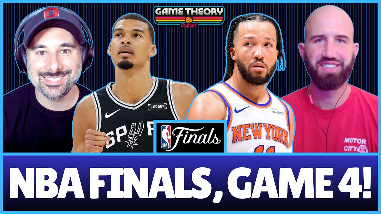 Knicks WIN Game 4 WITH GREATEST Comeback in NBA Finals History vs. Spurs | Game Theory Podcast