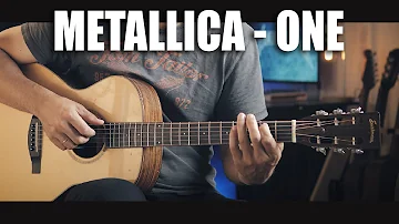 METALLICA - ONE  Fingerstyle Guitar Solo