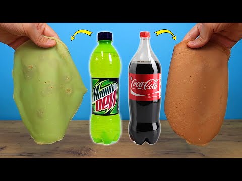 Видео: Что если приготовить Блины на Кока-Коле и Mountain Dew?