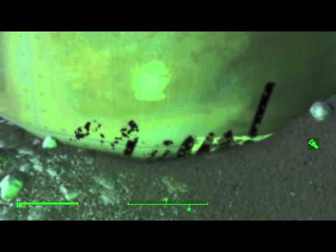 Fallout 4 - Mysterious Underwater Sphere with writing on it!