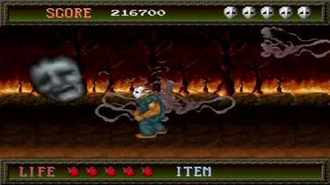 Splatter House - All Boss (No Damage)