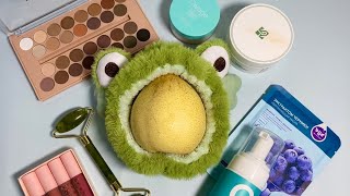 Skincare and Makeup for Pear???🔥 ASMR | No Music
