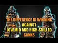 The difference in winning against low skilled Ganks and skilled Ganks [For Honor]