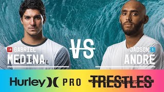 Gabriel Medina Vs Jadson Andre - Round Three Heat 3 - Hurley Pro At Trestles 2017