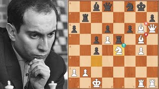 Mikhail Tal se hace CAMPEÓN de la URSS por esta LOCA partida de Ajedrez vs Tolush