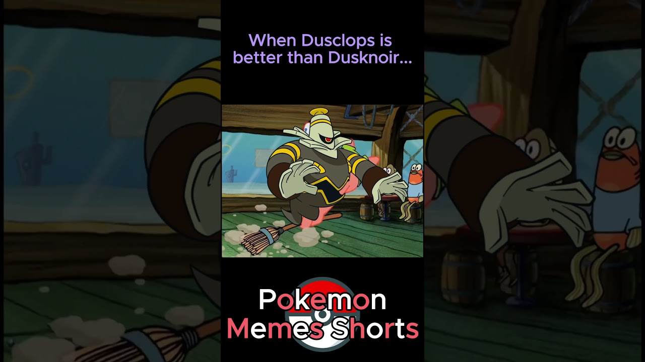 When Dusclops is Better than Dusknoir - Pokemon Memes Shorts 