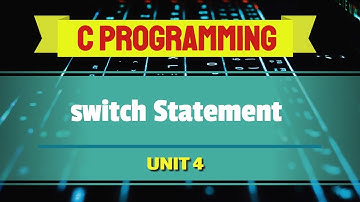 Switch Statement in C (Urdu/Hindi)