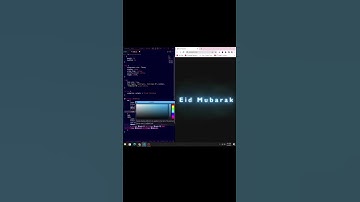 Eid Mubarak | CSS Lighting Effect