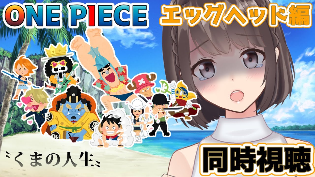 大号泣【同時視聴】ONEPIECEエッグヘッド編〝くまの人生〟 【1136話