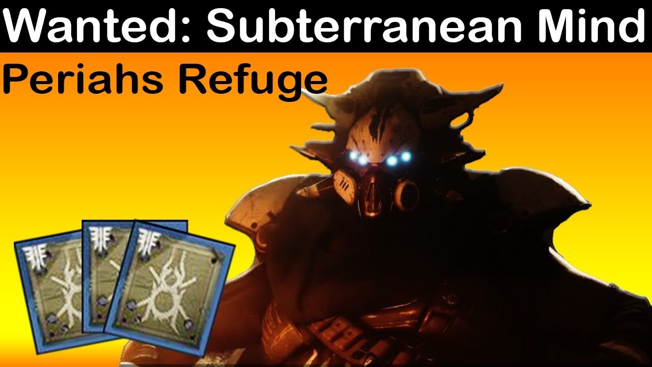 Subterranean Mind Pariahs Refuge Location (Destiny 2 Forsaken)