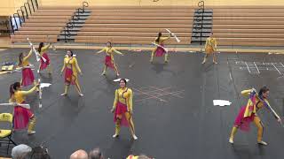 3-7-2020 MVHS Winter Guard Performing Piece By Piece