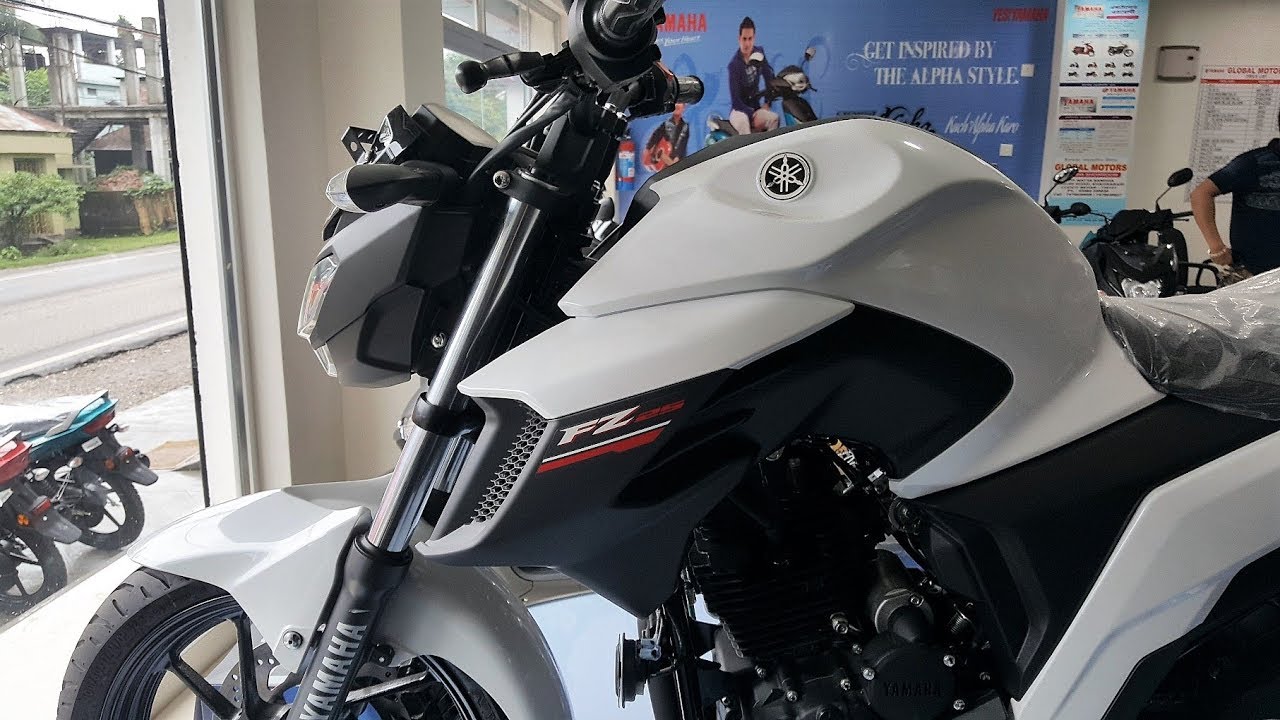 New Yamaha Fz 25 2018 Black White Spec Features Price