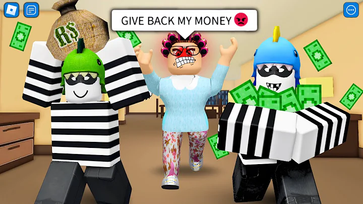 ROBLOX Rob The House💰FUNNY MOMENTS (GRANDMA 2)