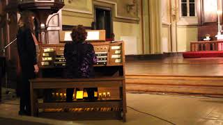 Вивальди Концерт ля минор  в церкви Святого Павла в Риге (орган) исполняет Евгения Лисицина