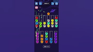Ball Sort Puzzle - Level 37 #Gameplay #BallSortPuzzle #Puzzle #Logic