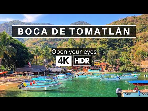 BOCA DE TOMATLAN in 4K, Jalisco Mexico 2021 | cinematic tour