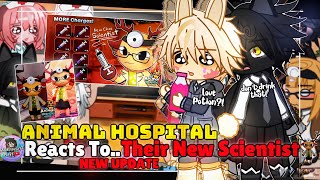 Animal Hospital Reacts To Their New Scientist | NEW UPDATE/ANOMALY INTERN AU | GCMM Gacha Club Movie